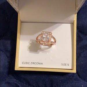 Size 5  Rose Gold Ring